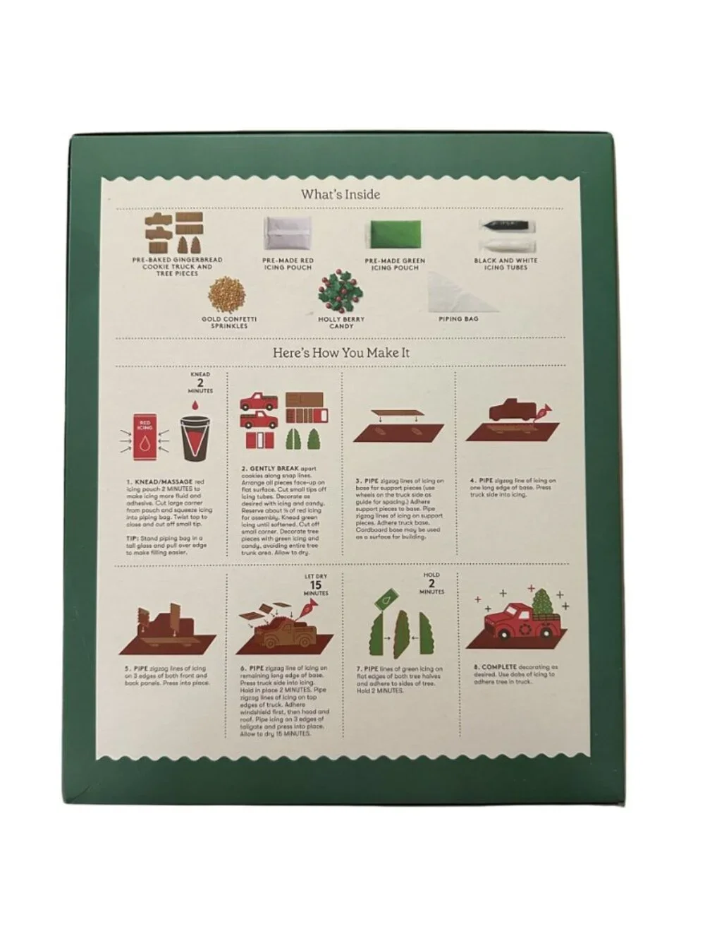 Target Favorite Day Festive Tree Truck Gingerbread Kit Ready Build Classic Ford